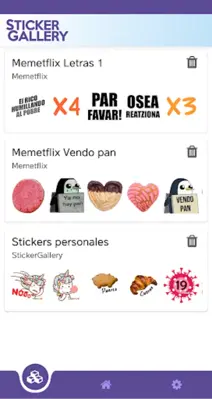 StickerGallery android App screenshot 0